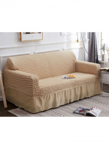 Brief Design Modern Sofa Slipcover Beige 145-185centimeter