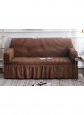 Brief Design Modern Sofa Slipcover Brown 145-185centimeter