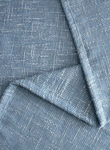 Solid Pattern Sofa Slipcover Blue 200-360centimeter