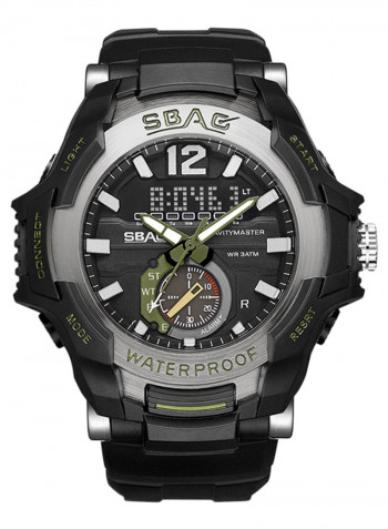 Men's Analog+Digital Electronic Round Watch 2581