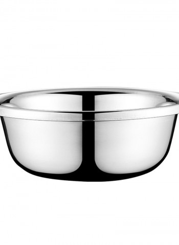 Multipurpose Stainless Steel Mixing Bowl Silver 36 x 21 x 36cm