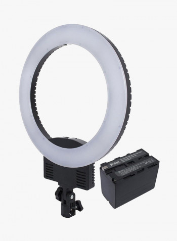 Dimmable Ring Video Light Black