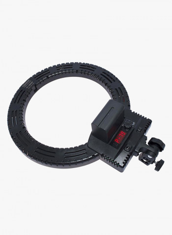 Dimmable Ring Video Light Black