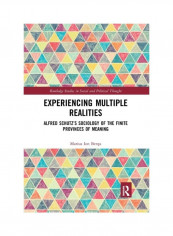 Experiencing Multiple Realities: Alfred Schutz And Sociology Of The Finite Provinces Of Meaning Paperback English by Marius Ion Ben