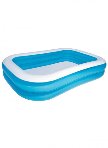 Rectangular Inflatable Family Pool Multicolour 200g