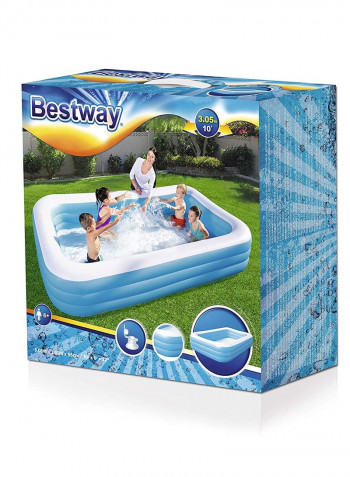 Rectangular Inflatable Family Pool Multicolour 200g