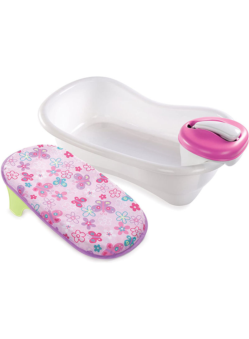 Toddler Bath Center With My Size Potty Seat, 3-6 M - White/Pink/Blue