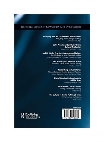 The Culture Of Digital Fighting Games Paperback