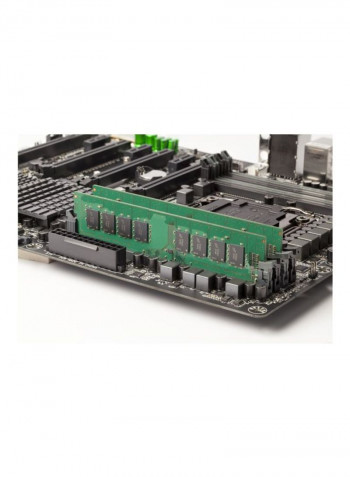UDIMM DDR4 RAM 16GB Green/Black/Gold