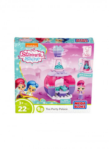 22-Piece Shimmer And Shine Tea Party Building Set DXH12