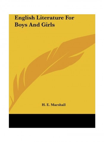 English Literature For Boys And Girls Hardcover English by H. E. Marshall