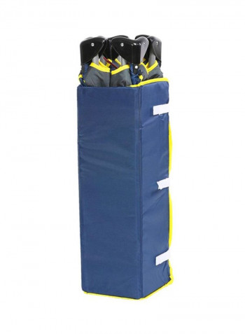 Foldable Playpen - Blue/Yellow