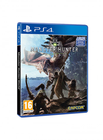 Monster Hunter World With DualShock 4 Wireless Controller - Action & Shooter - PlayStation 4 (PS4)