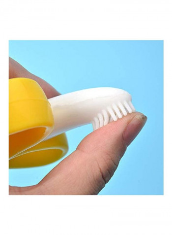 Banana Shaped Toothbrush Teether Toy
