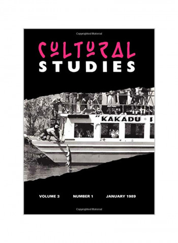Cultural Studies: Volume 3, Issue 1 Paperback