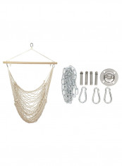 Hammock Chair Cotton Rope Weaving Chair Swing Chair 30.0x20.0x5.0سم