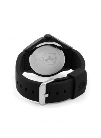 Men's Pit Crew Silicone Analog Watch 830286
