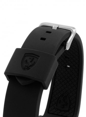 Men's Pit Crew Silicone Analog Watch 830286