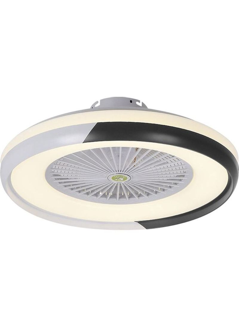 Ceiling Fan With Light White 65x65x27cm