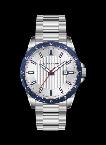 Men's Stainless Steel Strap Analog Wrist Watch