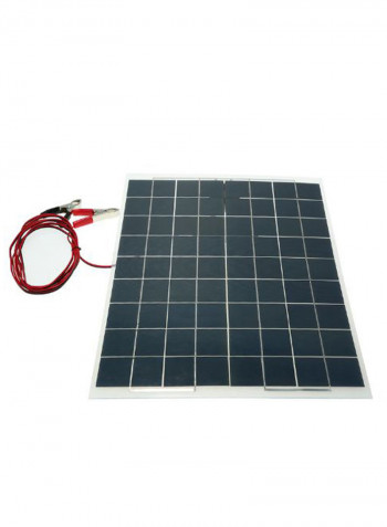 Semi Flexible Solar Panel With Battery Charger Injector Navy Blue/White/Red 500 x 320millimeter