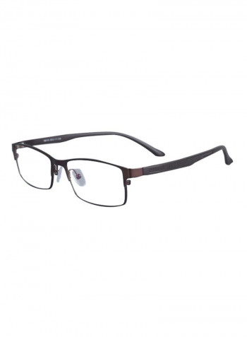 Men's Rectangular Full Rim Eyeglasses