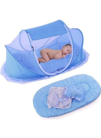 Alpha Folding Soft Infant Baby Mattress Tent Cradle Bed With Mosquito Net