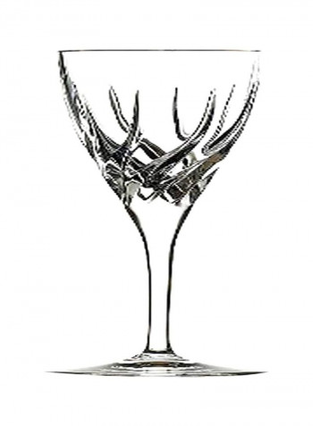 6-Piece Rcr Crystal Trix Collection Glass Set Clear 4ounce