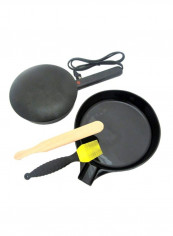 Electric Crepe Maker With Brush Black reviews Electric Crepe Maker With Brush Black