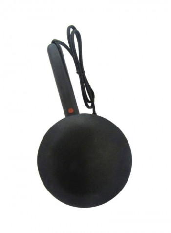 Electric Crepe Maker With Brush Black