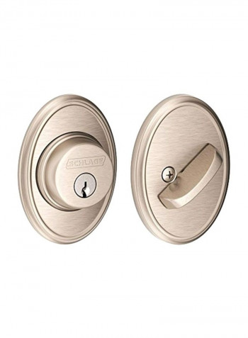 2-Piece Cylinder Deadbolt With Wakefield Trim Gold
