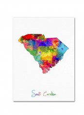 South Amherst Quarries Wooden Framed Wall Art Multicolour 11 x 14inch