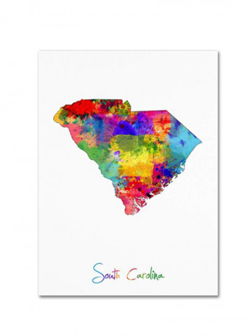 South Amherst Quarries Wooden Framed Wall Art Multicolour 11 x 14inch