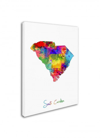 South Amherst Quarries Wooden Framed Wall Art Multicolour 11 x 14inch