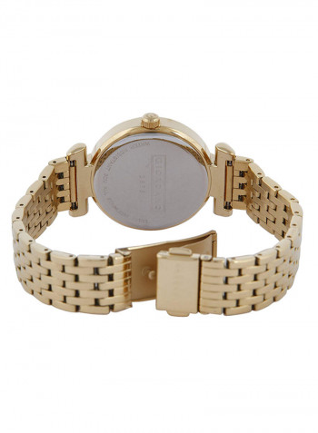 Women's Water Resistant Stainless Steel Analog Watch 2876 22