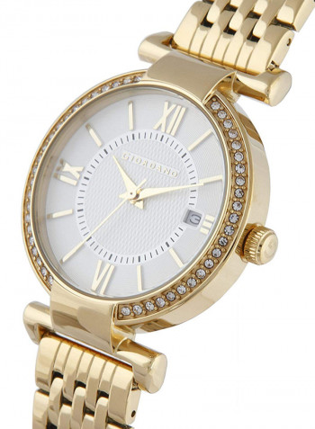 Women's Water Resistant Stainless Steel Analog Watch 2876 22
