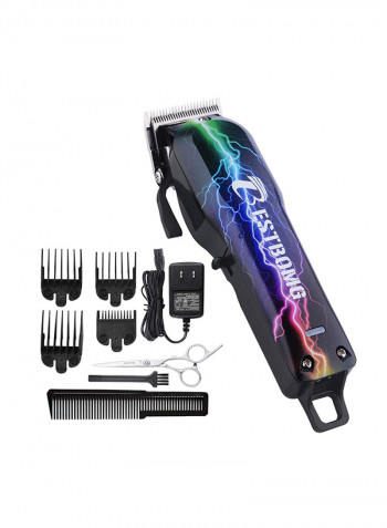 Professional Cordless Hair Clipper Black