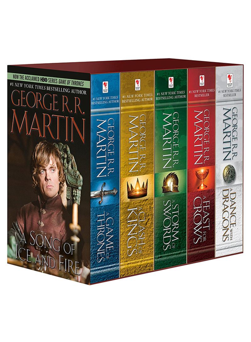 George R. R. Martin's A Game Of Thrones 5-Book Set Paperback English by George R. R. Martin - 17-Dec-13