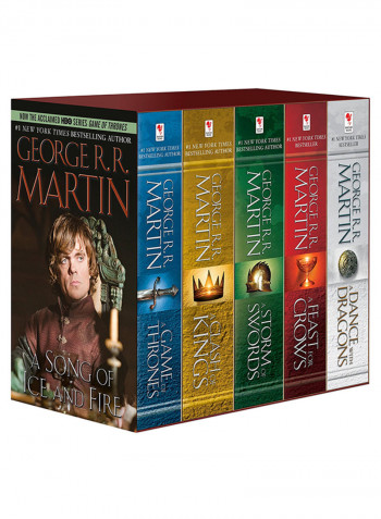 George R. R. Martin's A Game Of Thrones 5-Book Set Paperback English by George R. R. Martin - 17-Dec-13