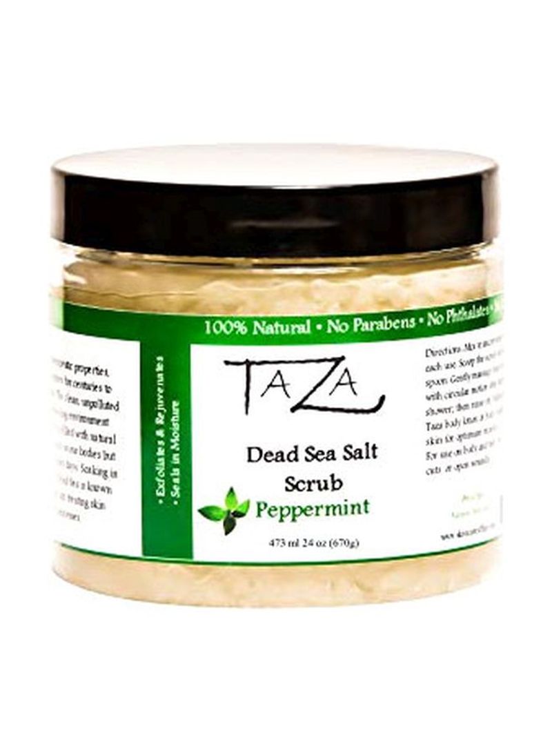 Dead Sea Salt Scrub 24ounce