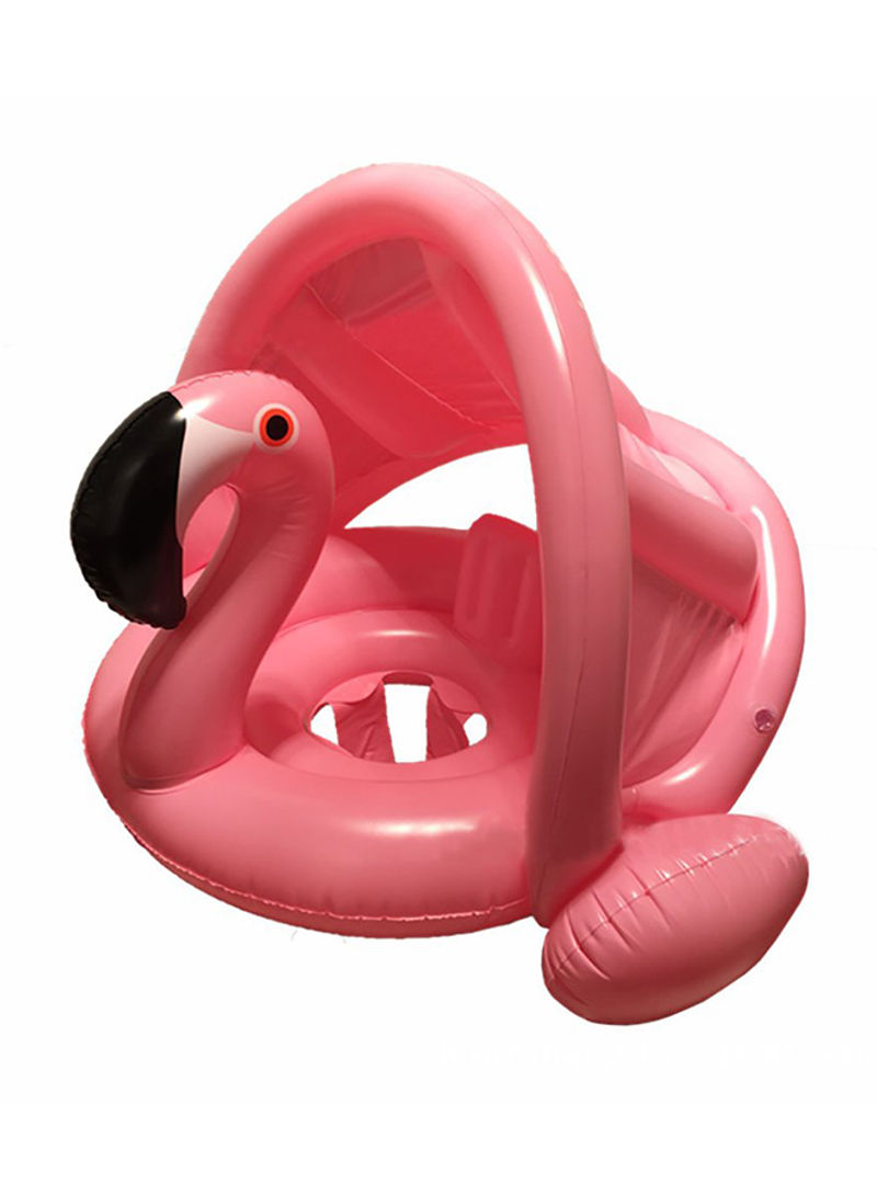 Flamingo Pool Float With Canopy