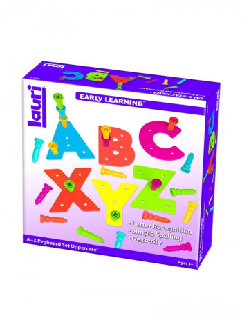 Lauri Early Learning A-Z Pegboard Set 2322