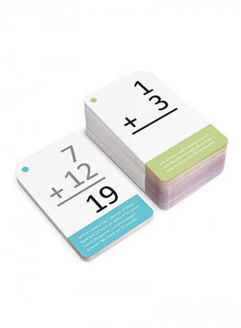 175-Piece Addition Math Flash Cards