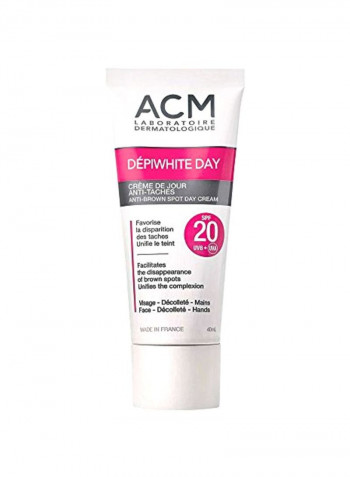 Depiwhite Day Anti-Brown Spot Day Cream SPF 20 40ml