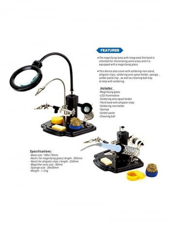 Soldering Station Black/Silver