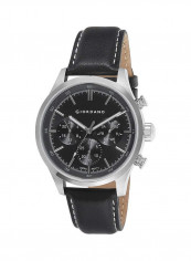 Men's Water Resistant Leather Analog Watch 1907-01