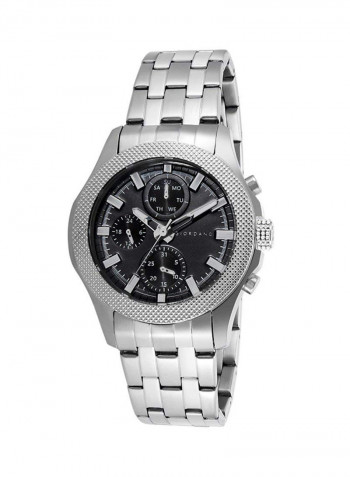Men's Water Resistant Metal Analog Watch 1902-11