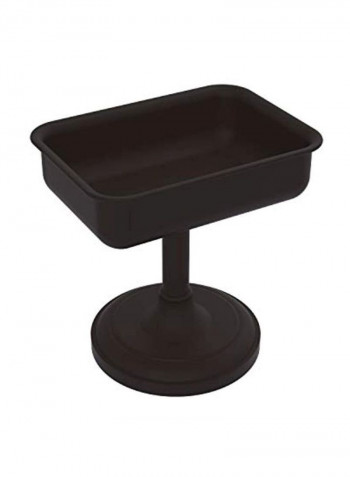 Vanity Top Soap Dish Black