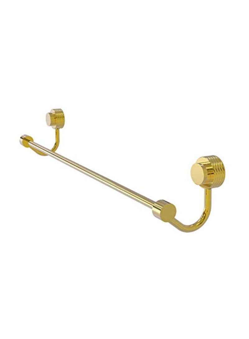 Venus Collection Groovy Accent Towel Bar Gold 24inch