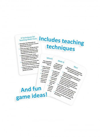 Pack Of 175 Division Math Flash Card With Word Problems